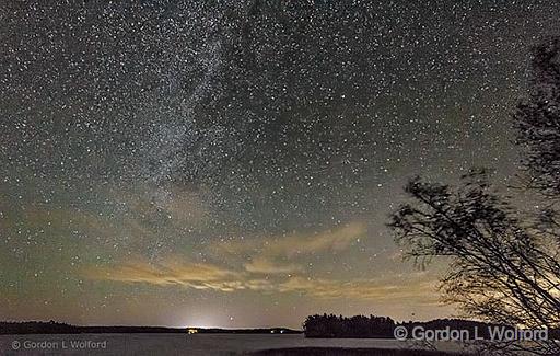 Otter Lake At Night_46233.jpg - Photographed near Lombardy, Ontario, Canada.